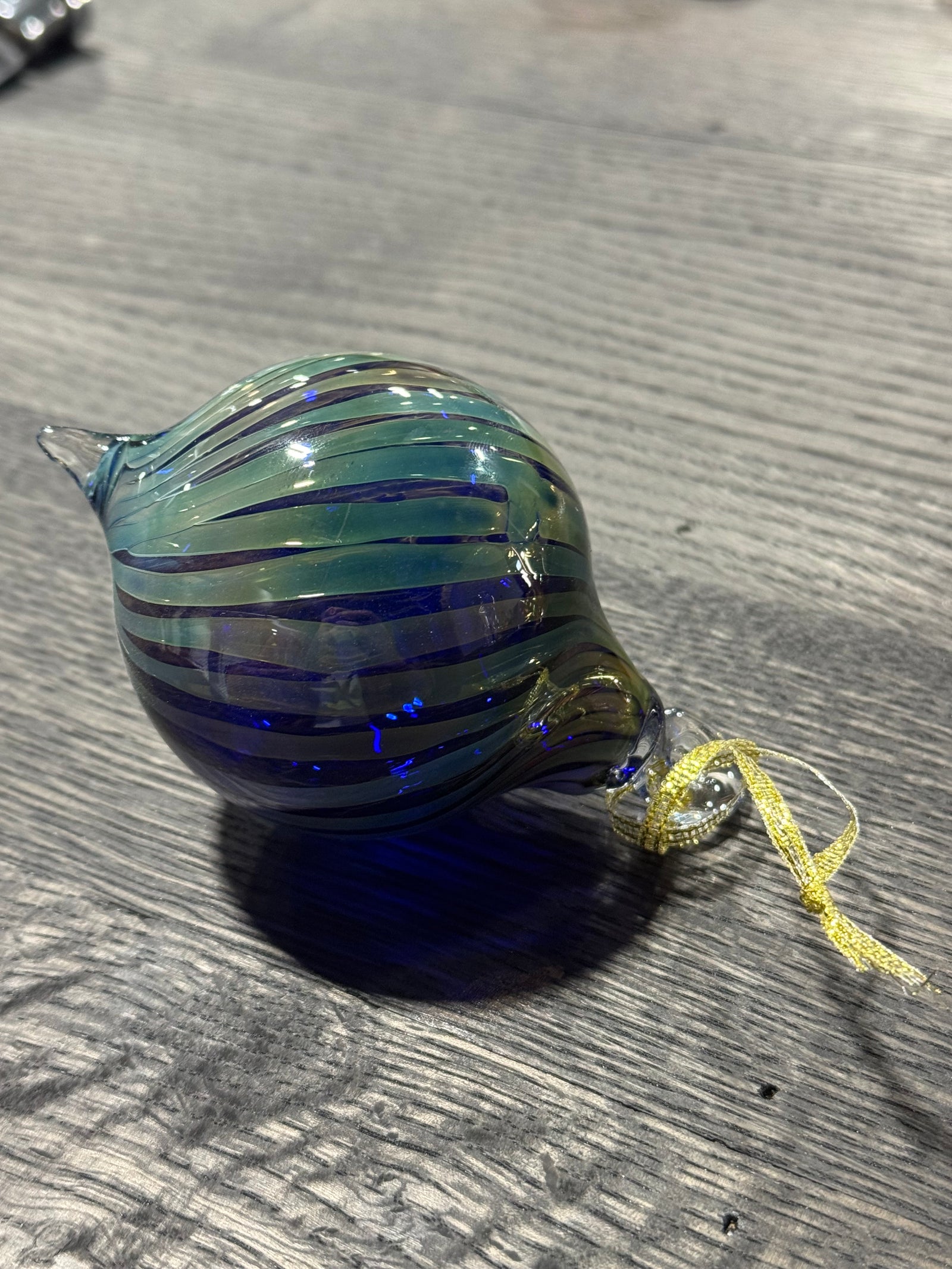 Cobalt Blue Ornament